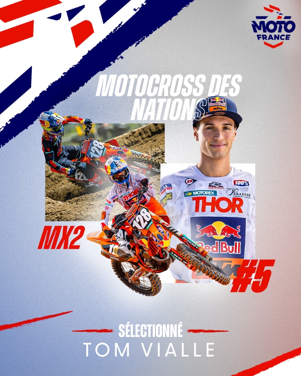 Motocross delle Nazioni 2023: ecco la squadra francese